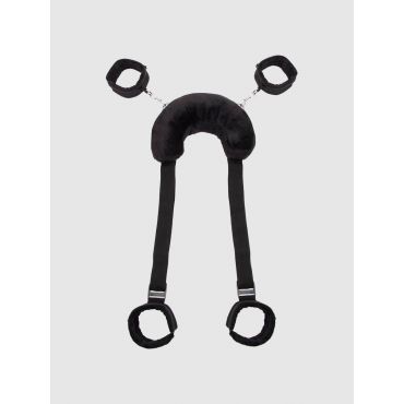 Bondage-Boutique Plush Position Cuffs - Amorana