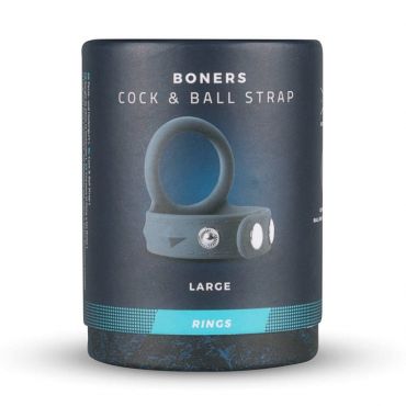 Boners Cock & Ball Strap Classic penis ring, Large - Amorana