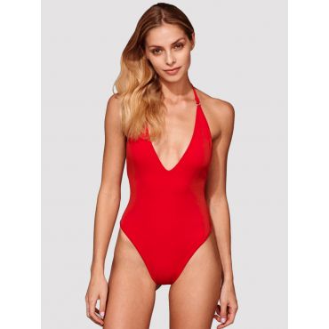 Caprice Ocean Red Swimsuit, S - Amorana