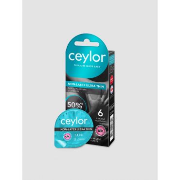 Ceylor Ultrathin Non-Latex Condoms, 6 pieces - Amorana