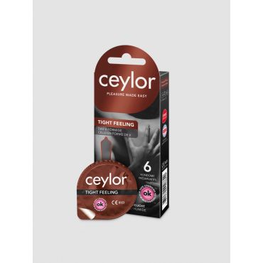 Ceylor Tight Feeling Slim Condoms, 6 pieces - Amorana