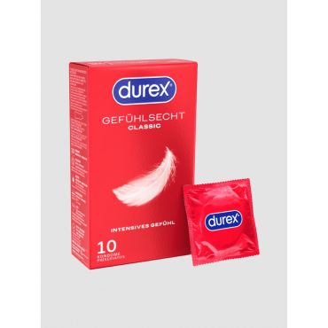 Durex Gefühlsecht Classic Condoms, Naturkautschuklatex - Amorana