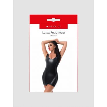 Me You Us Latex Mini Dress, Grösse: M, M - Amorana