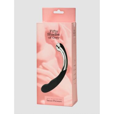 Fifty Shades of Grey Sweet Pressure Steel and Silicone Dildo - Amorana
