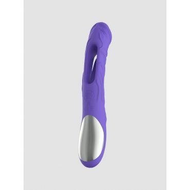 Good Vibes Only Vibrator with Flapping G-Spot Stimulator - Amorana