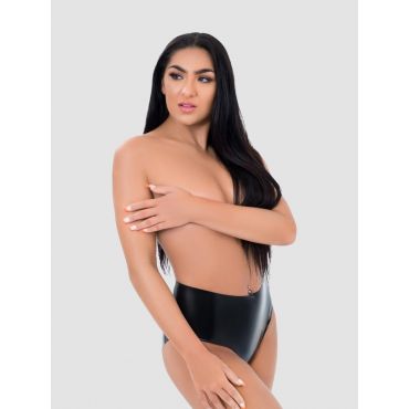 Me You Us Latex Crotchless Panties, Grösse: L, L - Amorana
