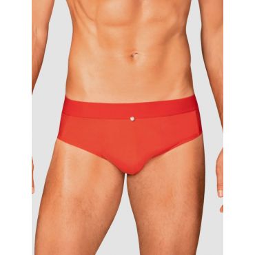 Obsessive Boldero briefs red L/XL Herren-Slip, L/XL - Amorana
