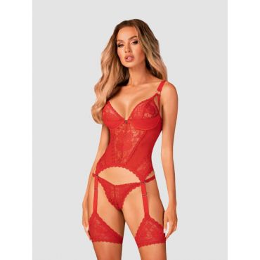 Obsessive Belovya corset M/L Korsett, M/L - Amorana