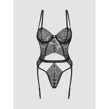 Obsessive Yaskana teddy M/L Dessous Ouvert, M/L - Amorana