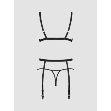 Obsessive Nudelia Dessous Set, S/M - Amorana