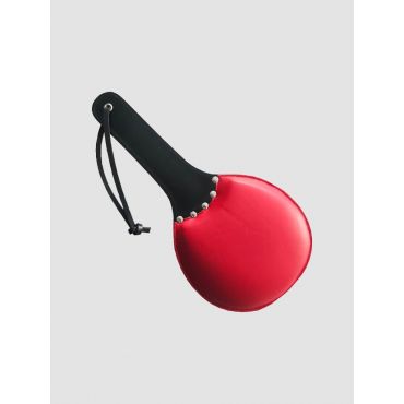 Rouge Leder gepolstertes Tischtennispaddel - Amorana