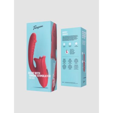 Teazers Dildo with Clitoral Stimulator - Amorana