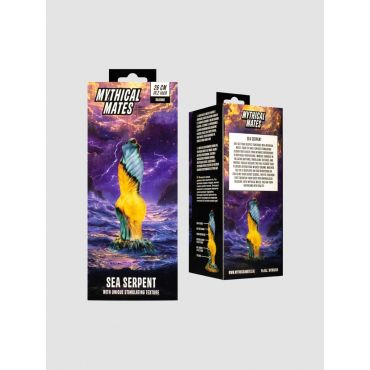 Mythical-Mates Sea Serpent Vibrating Dildo with Thrusting Function - Amorana