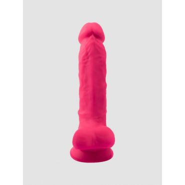 SILEXD Dual Density Silicone Realistic Dildo, Farbe: Pink, Grösse: 7 Inch, Pink - Amorana