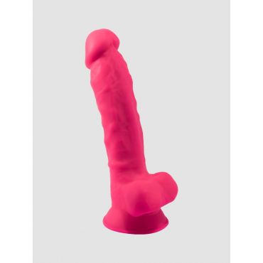 SILEXD Dual Density Silicone Realistic Dildo, Farbe: Pink, Grösse: 7 Inch, Pink - Amorana