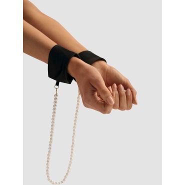 Esotiq Sensual Pea Pearl Handcuffs - Amorana