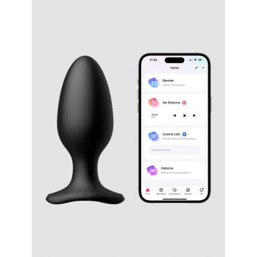 Lovense Hush 2 Vibrating Butt Plug App Controlled, Grösse: L, L - Amorana