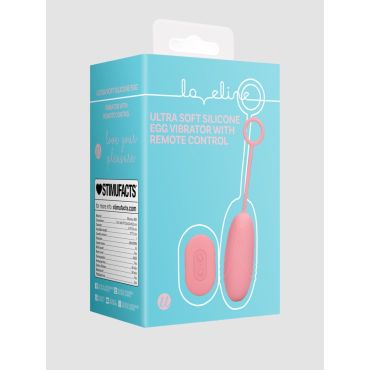 Loveline Ultra Soft Remote Controlled Love Egg Vibrator - Amorana