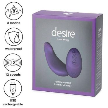 Desire Luxury Knicker Panty Vibrator Kit - Amorana