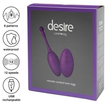 Desire Luxury Remote Controlled Love Egg - Amorana