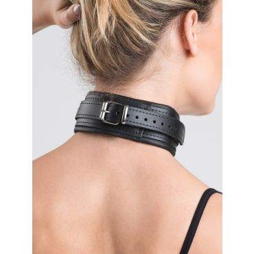 DOMINIX Deluxe Leather Collar - Amorana