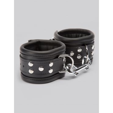 DOMINIX Deluxe Heavy Leather Ankle Cuffs - Amorana