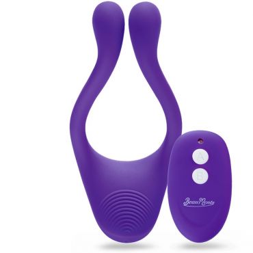 Beauments Doppio 2.0 Couples vibrator, Purple - Amorana