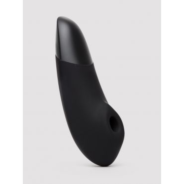 Womanizer Enhance Black Pleasure Air Clitoral Vibrator [Black], Black - Amorana