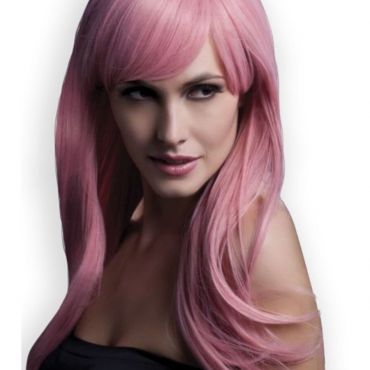 Fever, Sienna Pastel Pink, Wig, One Size - Amorana