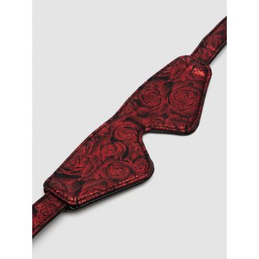 Fifty Shades of Grey Sweet Anticipation Reversible Faux Leather Blindfold - Amorana