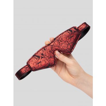 Fifty Shades of Grey Sweet Anticipation Reversible Faux Leather Blindfold - Amorana