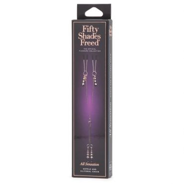 Fifty-Shades-of-Grey All Sensation Nipple clamps - Amorana