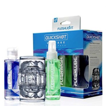 Fleshlight Quickshot Vantage Pack Sex Toys Set - Amorana