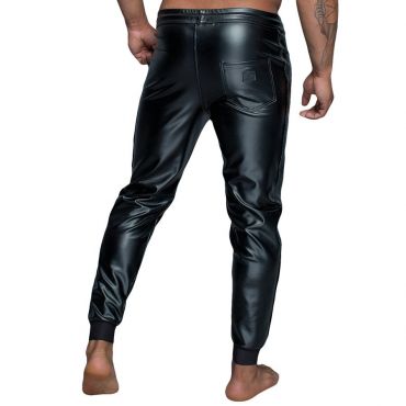 Noir-Handmade Missbehaved H063 Underwear, L - Amorana