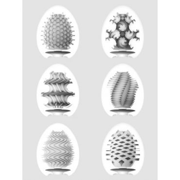 Tenga Egg Wonder Masturbation Egg Set - Amorana