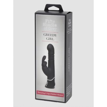 Fifty-Shades-of-Grey Greedy Girl G-Spot Rabbit Vibrator - Amorana