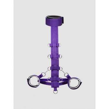 Purple Reins Body Harness Restraint - Amorana