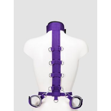 Purple Reins Body Harness Restraint - Amorana