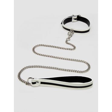 Bondage Boutique Glow In The Dark Collar and Lead - Amorana