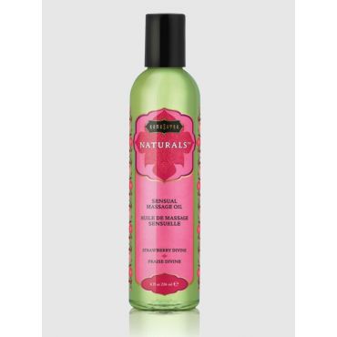 Kamasutra Naturals Massage oil, Strawberry - Amorana