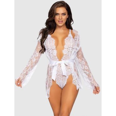 Leg-avenue Floral Lace Body - Amorana
