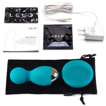 Lelo Hula Beads Light love ball, Blue - Amorana