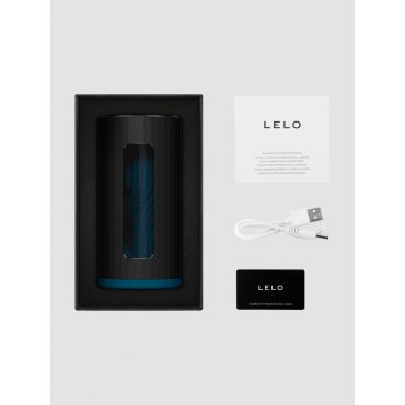 Lelo F1S V3 XL Blue Masturbator mit Vibration, Blue - Amorana
