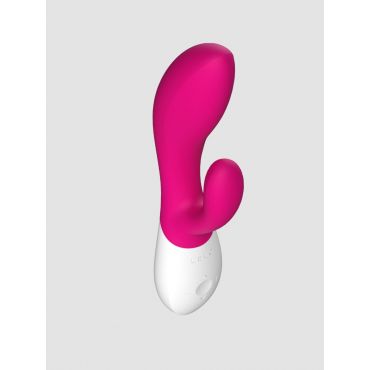 Lelo Ina Wave 2 Cerise Rabbit Vibrator, Pink - Amorana