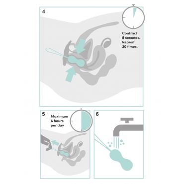 Lovehoney Health Silicone Pelvic Floor Training Set - Amorana