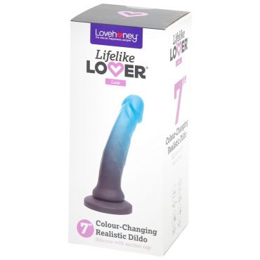 Lovehoney Lifelike Lover Realistischer Dildo, Black - Amorana