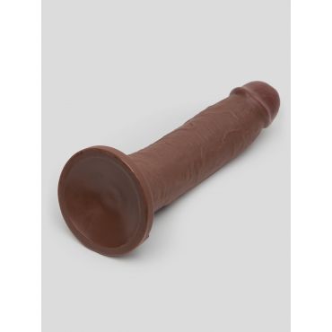 Lifelike Lover Ultra Realistic Extra Girthy Dildo 25,5 cm, Flesh Brown - Amorana