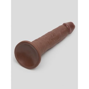 Lifelike Lover Ultra Realistic Suction Cup Dildo 23 cm, Flesh Brown - Amorana