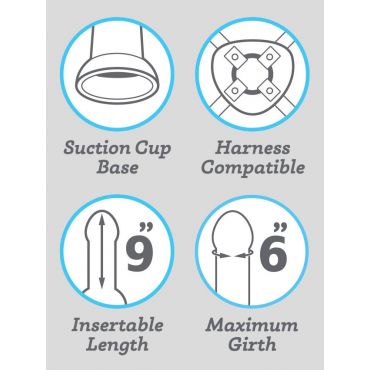 Lifelike Lover Ultra Realistic Suction Cup Dildo 23 cm, Flesh Brown - Amorana