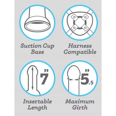 Lifelike Lover Ultra Realistic Suction Cup Dildo 17,5 cm, Flesh Brown - Amorana